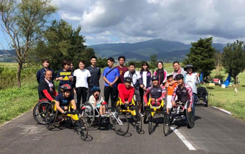 車いす体験会の様子