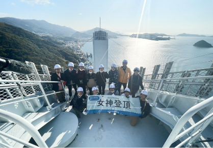 女神大橋登頂 令和4年11月5日（土）PM
